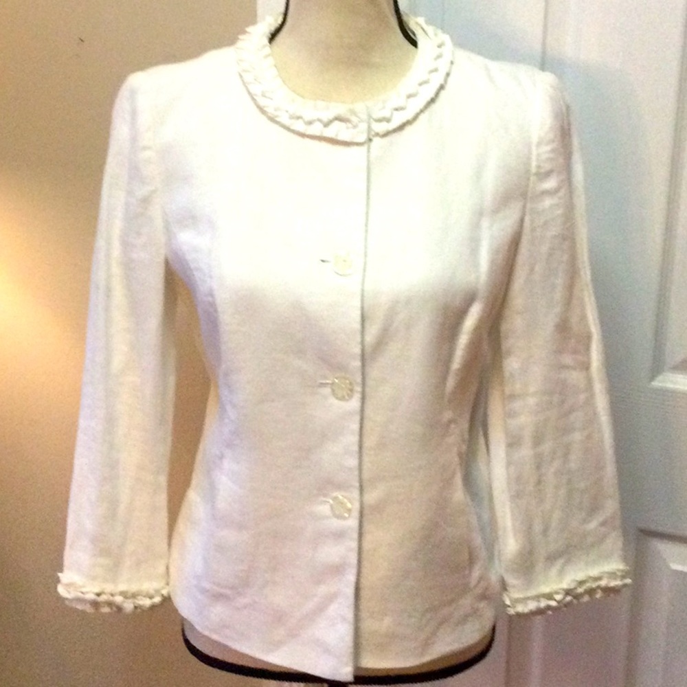 Liz Claiborne linen jacket